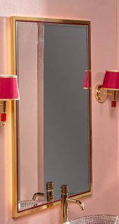 Зеркало Armadi Art Monaco 70см бордо/золото 566-RG